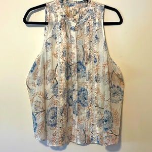 Ana a new approach flowered blouse size XL